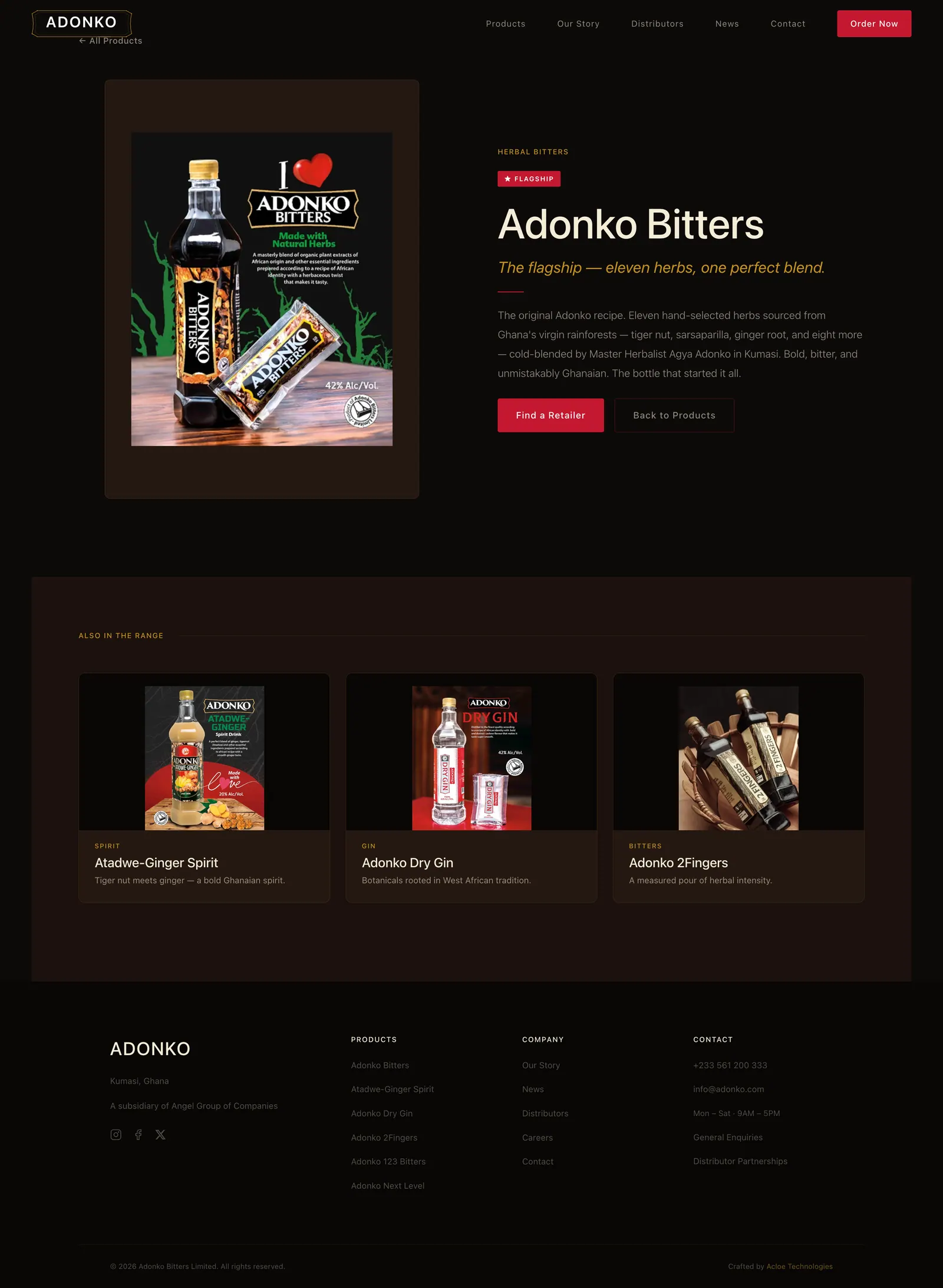 Adonko Bitters